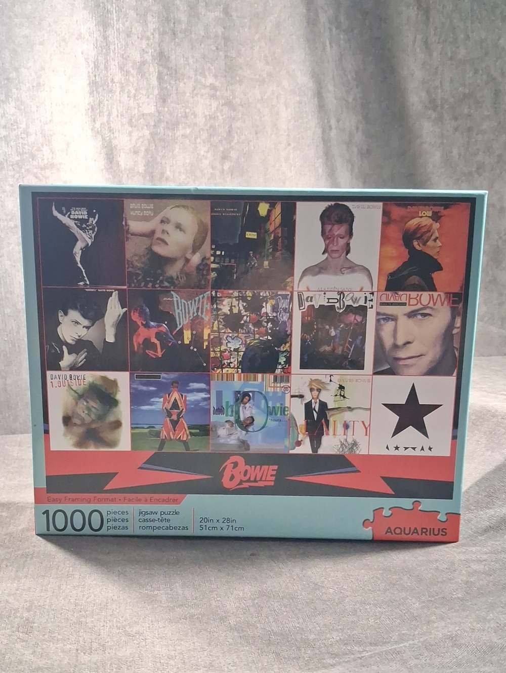 Aquarius David Bowie Album Covers 1000 Piece Jigsaw Puzzle NEW BUT OPEN